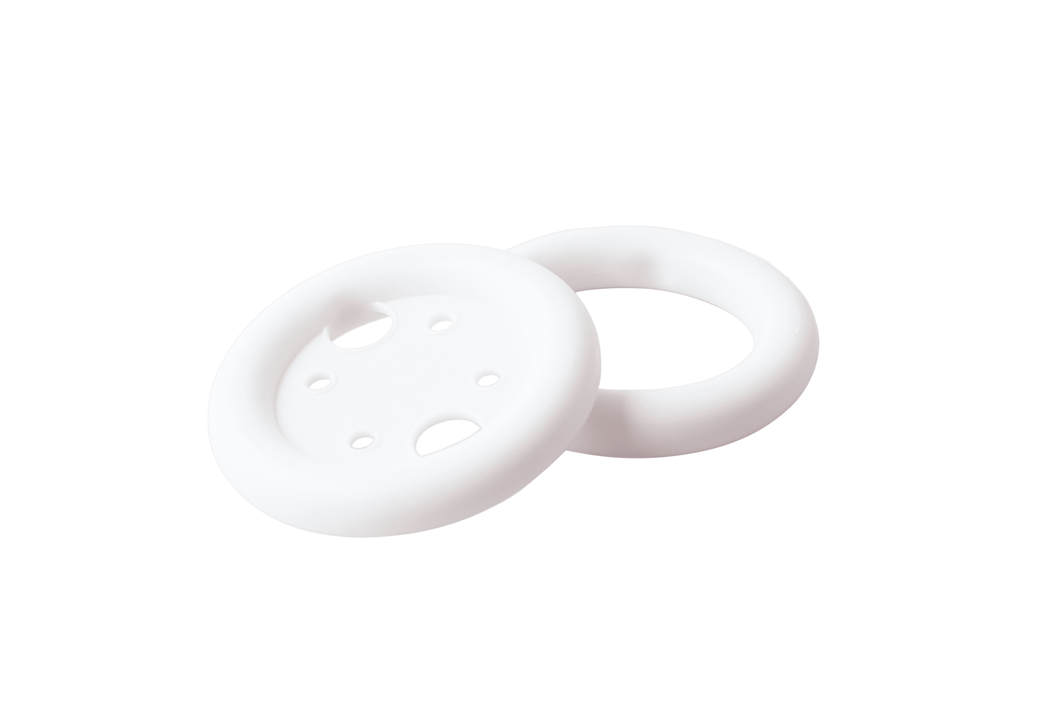 Bioteque Ring with Support แบบมีแผ่นพยุง และ Ring แบบไม่มีแผ่นพยุง